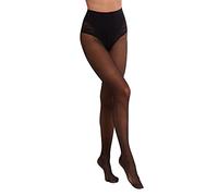 Wolford Women's Tummy 20 control top Lined 20 DEN Tights, Black, Small (Manufacturer Size: S)