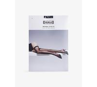 Wolford Womens Wolford Individual 10 Stay-Up Stretch-Woventights Black M