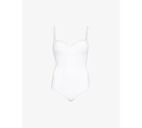 Wolford Womens Wolford Mat De Luxe Forming Slim-Fit Stretch-Woven Body White M/B