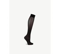 Wolford Womens Wolford Pure Energy 30 Leg Vitalizer Knee-High Socks Black L