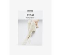 Wolford Womens Wolford Ribbed Opaque Stretch-Woven Tights Black XL