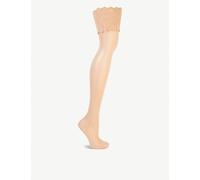 Wolford Women's Satin Touch 20 Stay-Up Lined 20 DEN Tights, Beige (Cosmetic), Medium (Manufacturer Size: M)