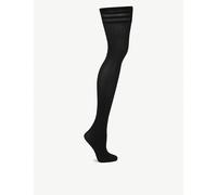Wolford Women's Velvet de Luxe 50 Stay-Up Tights, 50 DEN, Black, Medium (Size:M)