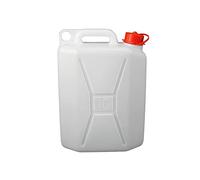 WOLFPACK 5085510 Bottle Drum, White, 10 L
