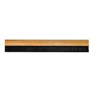 Wolfpack 5190310 Draught Excluder with Brush Seal, 1m - Oak Colour