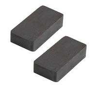 Wolfpack 5411125 Pack of 2 Rectangular Ferrite Manets (40x20x10mm)