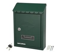 WOLFPACK LINEA PROFESIONAL 03080575 SATURNIA Outdoor Mailbox 205 x 300 x 70 mm, Green, Multicoloured, Single