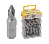 WOLFPACK LINEA PROFESIONAL #1 Phillips Screwdriver Bits (50 Pieces) S2 Chrome Vanadium Steel Hex Bits Screwdriver Bits