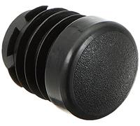 WOLFPACK LINEA PROFESIONAL 5330376 Black Inner Round Plastic Connector for Outer Tube Diameter 22 mm. Bag 200 Units, Single