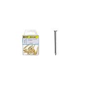 WOLFPACK LINEA PROFESIONAL 6200674 Brass Conical Steel Tip 1.5 x 25 mm, 60 Pieces, Single