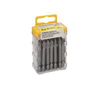 WOLFPACK LINEA PROFESIONAL Long Bits #2 Phillips Screwdriver (20 Pieces) - Chrome Vanadium Steel S2