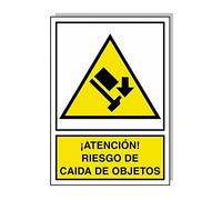 WOLFPACK LINEA PROFESIONAL - Poster Risk Fallen Objects 30 x 21 cm.