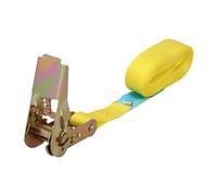 WOLFPACK LINEA PROFESIONAL Tie Strap with Ratchet 4 Metres x 25 mm. Automatic Metal Ratchet, Webbing, Merchandise Sling, Fastening Strap