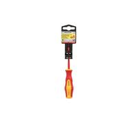 WOLFPACK LINEA PROFESIONAL VDE Certified Insulated Flat Screwdriver 1.000 V. 0.4 Ø 2.5 x 75 mm