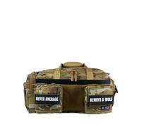 WOLFpak 30L Perfect Duffle Bag - Tactical Gym Bag w/Hardshell Base 1000D Waterproof |Travel Carry-On with Shoe Compartment, Dual Cup Holders, OCP Camo, 30L US, Duffle