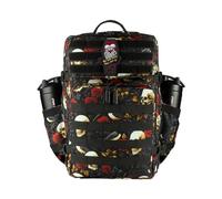 WOLFpak 45L Athletic Gym Backpack (Until Forever) Durable 1000D Waterproof Oxford Material with MOLLE Webbing, Laptop Pocket & Dual Cup Holders, Durable Fitness/Travel/Military Daypack