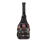 WOLFpak 4L Mini Tactical Sling Bag Compact Travel Crossbody (Deadly Sharp)