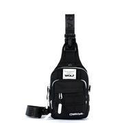 WOLFpak 4L Mini Tactical Sling Bag Crossbody (Alpha Black White Accents)