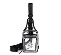 WOLFpak Clear and Mesh Bags, 4l Mini Tactical Sling Bag Clear, 8.5" H x 4.5" W x 5.5" D