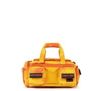 WOLFpak Mini Duffle Bag for Gym & Travel | Waterproof Carry-On Weekender Bag with Shoe Compartment, Hard Bottom, and Tactical Molle System, Fire, 20L US, Duffle