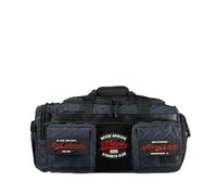 WOLFpak Perfect Duffle Bag - Tactical Gym Bag w/Hardshell Base 1000D Waterproof |Travel Carry-On with Shoe Compartment, Dual Cup Holders, Strength Club, 30L US, Duffle