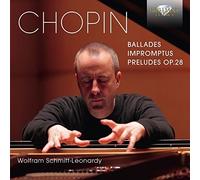 WOLFRAM SCHMITT-LEONARDY -BALLADES-IMPROMPTUS-PRELUDES 2 CD NEW CHOPIN,FREDERIC