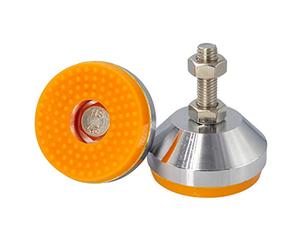 Wolfride 2Pcs Machine Leveling Feet Heavy Duty M10 Thread Adjustable Leg Leveler for Workbench, Machine