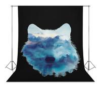 Wolfs Forests Landscape Photo Backdrop Background Curtain for Photography Photographic Studio