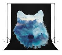 Wolfs Forests Landscape Photo Backdrop Background Curtain for Photography Photographic Studio