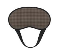 Wolfs Print Comfort Eye Mask for Sleeping Light Blocking Nap for Travel Yoga Camping Night Rest