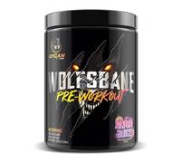 Wolfsbane PRE-Workout Powder, Energy, Performance, Focus, Pumps, Euphoria, with L-Citrulline Malate, Beta-Alanine, Juglans Regia, L-Tyrosine, 40/20 Servings