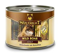 Wolfsblut - Wild Boar - 6 x 200 g - Wild Boar - Wet Food - Dog Food - Grain Free