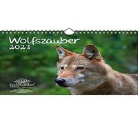 Wolfszauber KN2023-4W-0034-D-0 DIN A4 Calendar for 2023 Wolf and Wolves Soul Magic Multi-Coloured