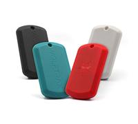 WOLFTRAX Tracker Tag | Works with Apple Find My & Google Hub | UK Made | Item Finders For Key, Wallet, Bike | Privacy Focus Tracking Tag | Bluetooth Tracker Smart Tag with Long Battery Life (4 Pk)