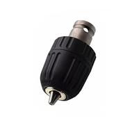 WolFum 1/2" Square Socket Adaptor 0.8-10mm Keyless Drill Chuck 3/8-24UNF Thread Drill Bit Adapter for 1050W Impact Drill Self Lock WolFum