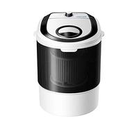 WolFum Mini Single Barrel Washing Machine Small Infant Children with Blue Dehydration Dry Fine Exquisite Quiet Energy Saving Large Capacity Simple Operation Portable Household (Color : B)