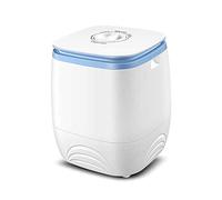 WolFum Portable Compact Mini Twin Tub Washing Machine Washer Spin Dryer (Color : White)