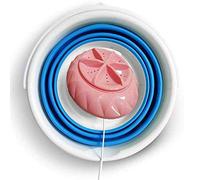 WolFum Portable Mini Turbo Washing Machine with Foldable Tub Compact Ultrasonic Washer Lightweight Travel Laundry Washer USB Powered Camping (Color : 3-pack)