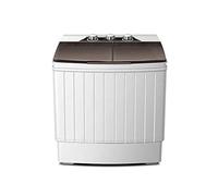 WolFum Washing Machine-Portable Compact Mini Twin Tub Washing Machine with Spin Dryer, 550 * 365 * 622mm