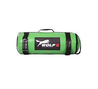 Wolfx 5-60kg Power Sand Bag Power Training Cross Fit Weight Liffting MMA filled (Green) (30kg)