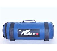 Wolfx Power Cloth/Sand FILLED Bag Boxing MMA Training Fitness 5-60kg (Blue) (50kg Weight Bag)