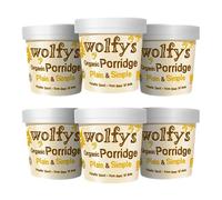 Wolfys Wolfy's Organic Plain & Simple Porridge Pot (60g) (Packof 6)