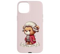 Wolgang Amadeus Mozart Shirt Cute Teddy Bear Classical Music Case for iPhone 15 Plus