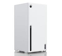 WOLIBEAR Magnetic Smart Wraps for Xbox Series X Console, Full Protection Protective Cover Case for Xbox Series X Accessories with Premium PU Leather and Soft Inner Lining - White
