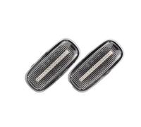 WOLIIEXZ Car Turn Side Light Compatible With A3 S3 8L 2000 2001 2002 2003 A8 D2 1999 2000 2001 2002 Side Marker Indicator Lamp Turn Signal Light Corner Lights(Dynamic Crystal)