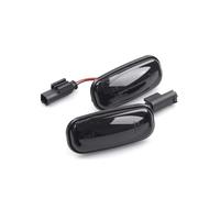 WOLIIEXZ Car Turn Side Light Compatible With Land For Rover For Defender For Freelander 2002-2005 Turn Signal Light Mirror Indicator Corner Lights XGB100310(For Dynamic Smoked Black)