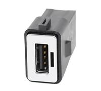 WOLIIEXZ USB AUX Interface Adapter Compatible With Volvo For S80 S60 XC60 S40 C30 C70 S40 V50 2007 2008 2009 2010 2011 2012 Car USB Interface Socket Replacement 30775252