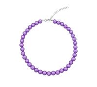 wolin Mood Choker Enchanting Cinderella Party Queen Statement Choker Necklace - Halloween and Christmas glow in the dark necklace Sparkling Prom Jewelry for Women, Zinc, No Gemstone