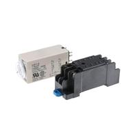 Woljay Time Delay Relay Solid State Timer 0-60 Minutes H3Y-2 AC 24V DPDT with Socket Base
