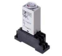 Woljay Time Delay Relay Timer switch 0-30 Minutes H3Y-2 DC 12V DPDT with Socket Base